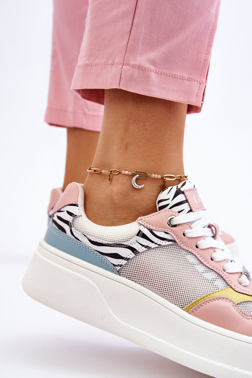 Dámske pohodlné Goe LL2N4053 Multikolor Sports Shoe