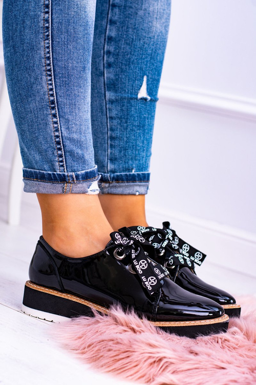 Lu Boo Black Dámske topánky Moonlight Shoes