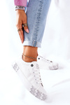 Dámske tenisky na platforme Big Star II274181 White