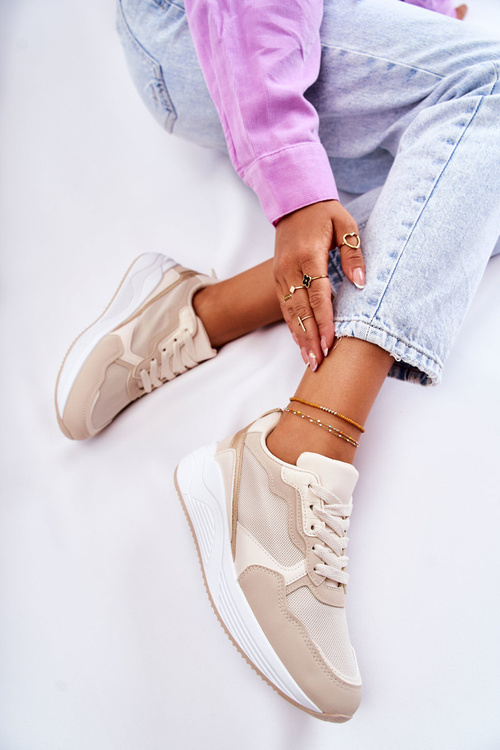 Klasické dámské tenisky béžová Salema