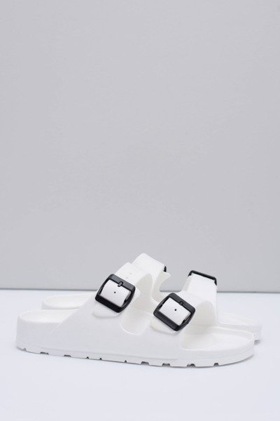 Pánske biele záhradné svetlo flip -flops