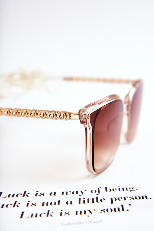 Dámské sluneční brýle V130035 Průhledný