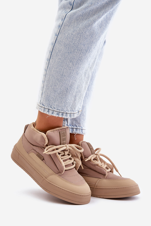 Dámske Snehule Big Star OO274A532 Béžové