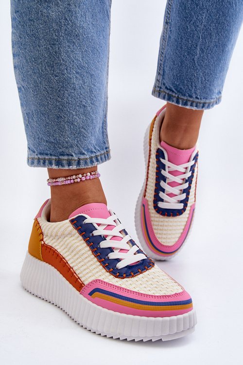 Dámske Tenisky Na Platforme Multikolor Redala