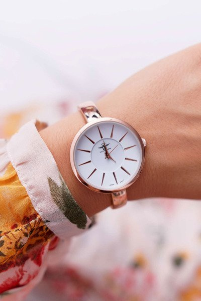 Dámske hodinky Michael John Pink Gold Anabe