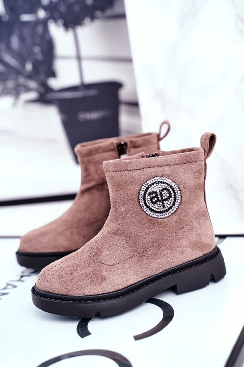 Detské topánky izolované béžové chetsbox alvin