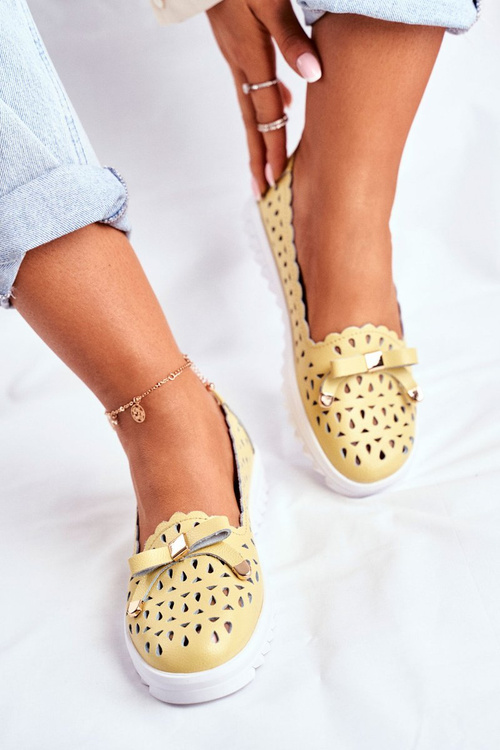 Dámske mokasíny Openwork LR71515 Žltá Murrieta