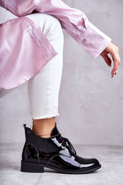 Maľované čipky čipky -up Nicole 2781 čierna