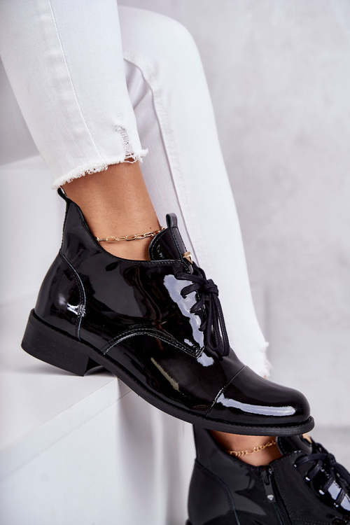 Maľované čipky čipky -up Nicole 2781 čierna