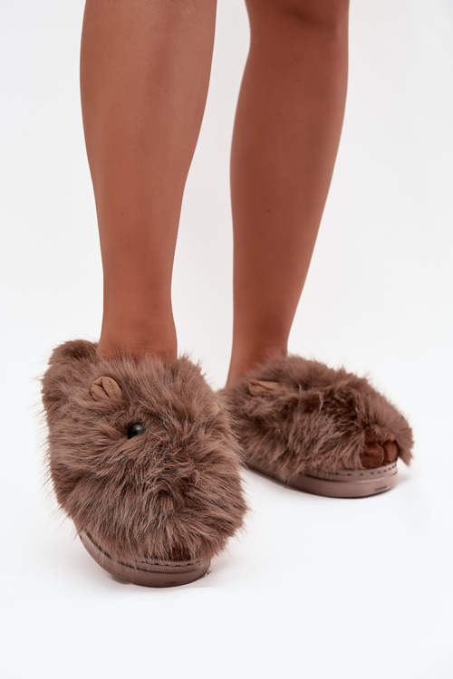 Kožené dámské čepice z krokodýlí kůže hnědé Pravelle