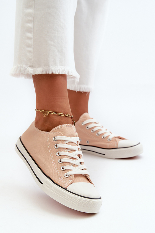 Dámské Klasické Nízké Růžové Tenisky Caelira