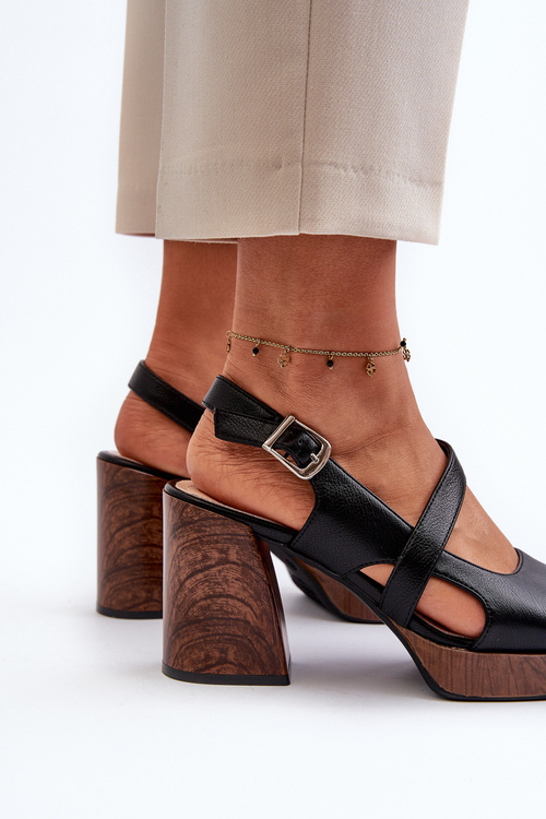 Prolamované sandály Sergio Leone SK872 Béžovo-zlatá