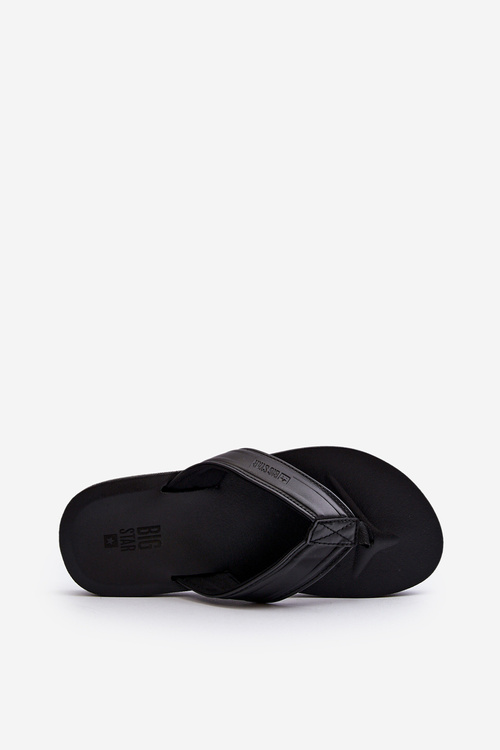 Pánske žabky Big Star LL174605 Čierne