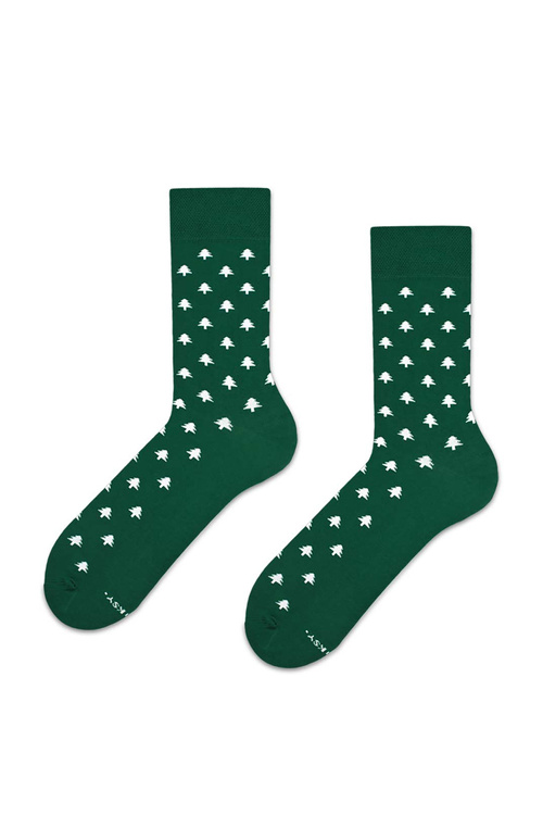 Sada klasických ponožek Zooxy Craft Forest Moss