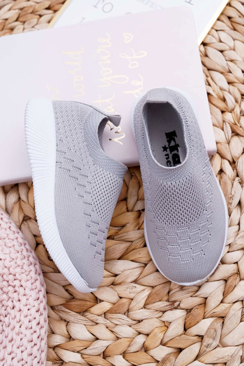 Šedá lambi detská športová topánky