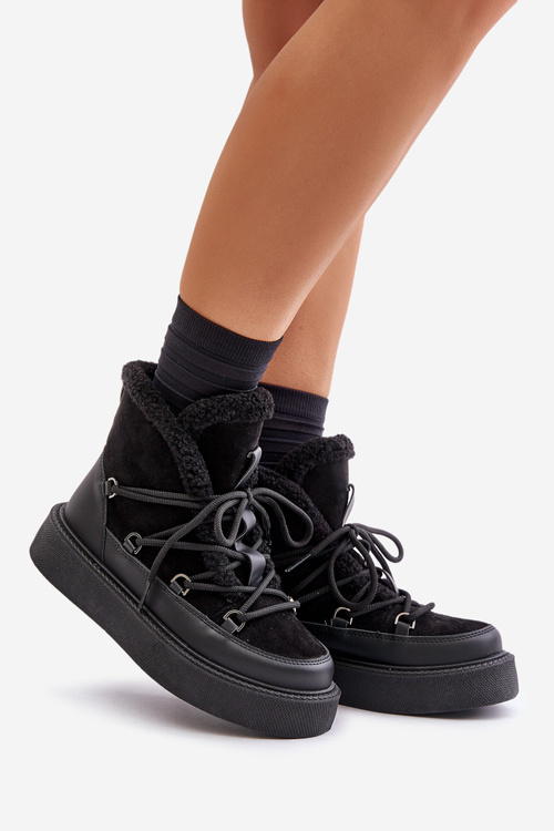 Sněhule Na Platformě Černé Tamidra