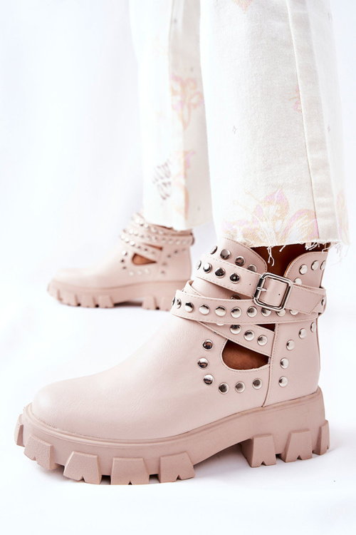 Vernelle Beige Workers s kamienkami na platforme