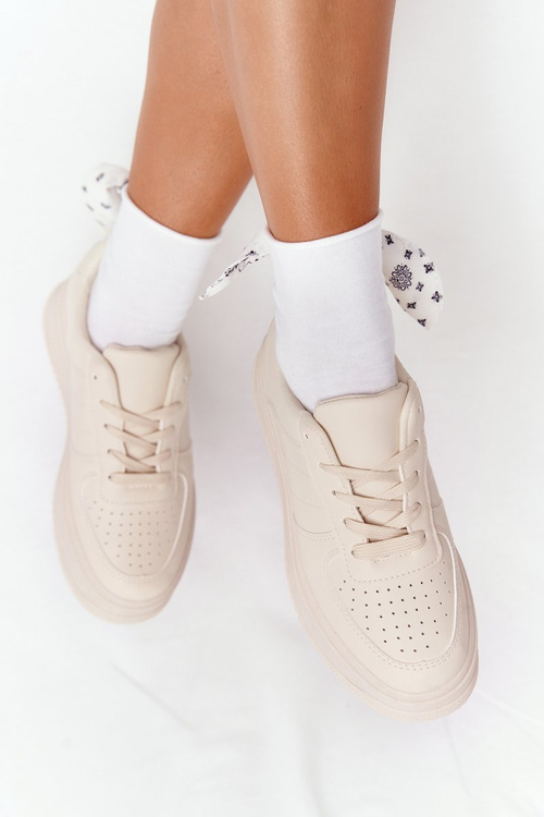 Dámská Sportovní Obuv Na Platformě Béžové This Is Me