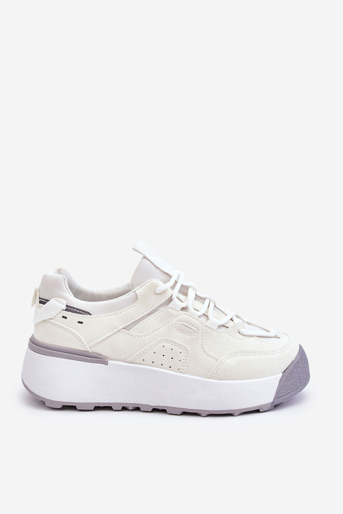 Dámske športové topánky na platforme White Dakari