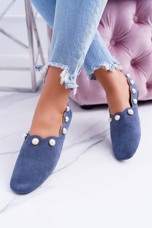 tmavě modré dámská balerína Lu Boo Milis