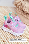 Dětská Sportovni Obuv Zářící Fialové ABCKIDS B011105220