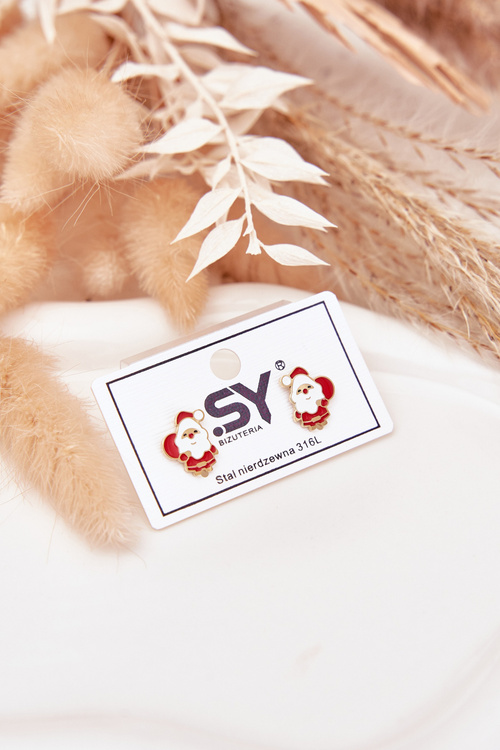 Náušnice Mikuláši ze chirurgické oceli