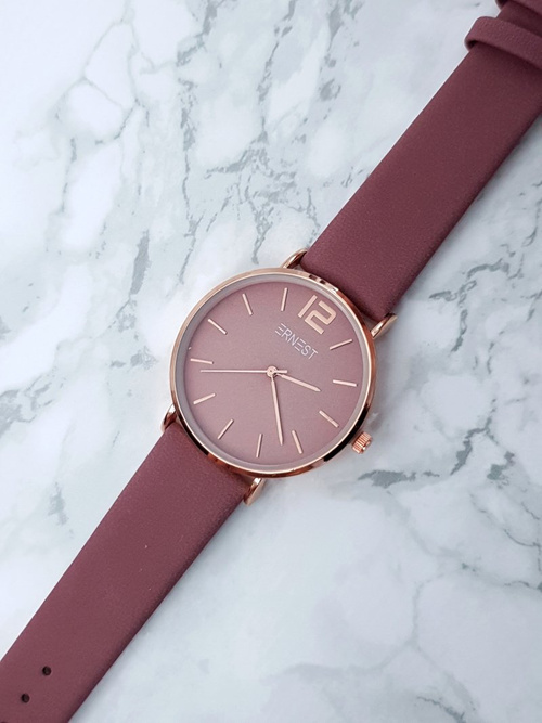 Dámske hodinky Ernest Claire Purple Gold Obálka