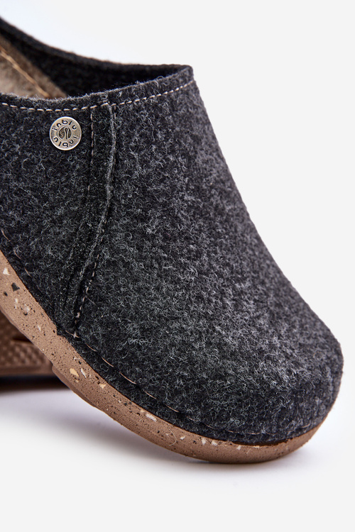 Pánská Domácí Obuv Pantofle Inblu MT000011 Grafitová