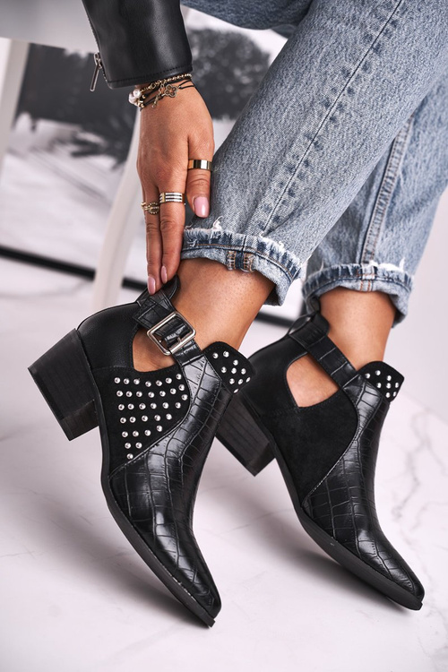 Dámske vysokohorské podpätky Čierna Rontra