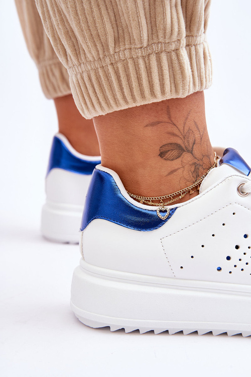 Dámská sportovní obuv bílá a Modre Be First!