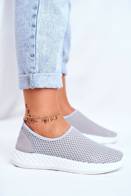 Dámská Sportovní Obuv Slip-on šedé Gestacio