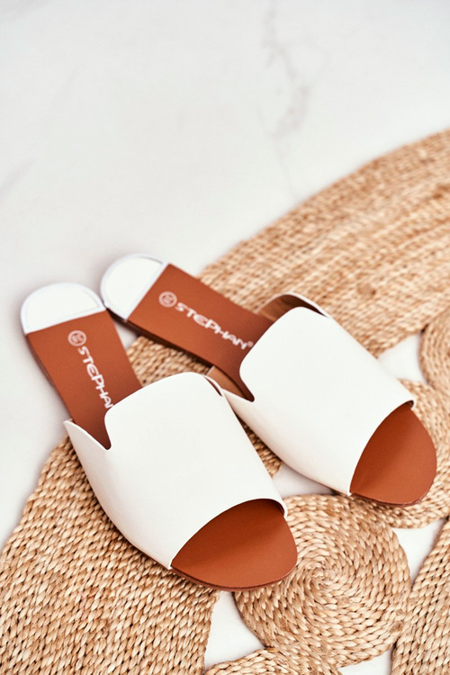 Dámské Nazouváky bílé  Mimios