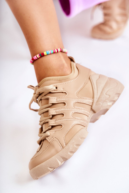 Dámske tenisky Športové béžové topánky Azella