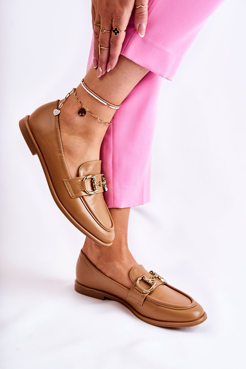 Dámské kožené mokasíny Camel Coriso