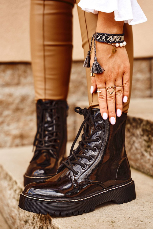 Dámské Kotníkové Ploché Boty Cerné Kognito