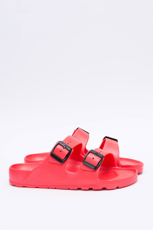 Ľahké červené žabky žien červené