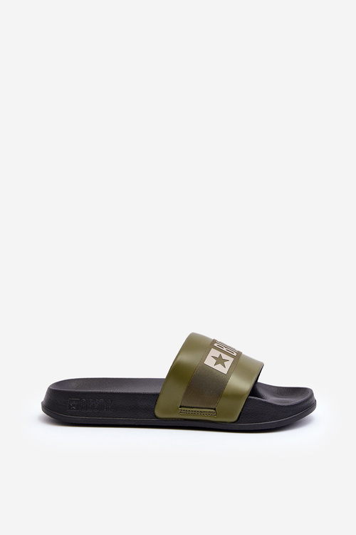 Mužské Klasické Papuče Big Star LL174458 Khaki