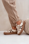 Dámske Sneakersy Na Platforme Béžové Lesida