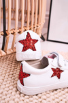 Dětské Kožené Tenisky S Hvězdou BIG STAR DD374102 Bílé
