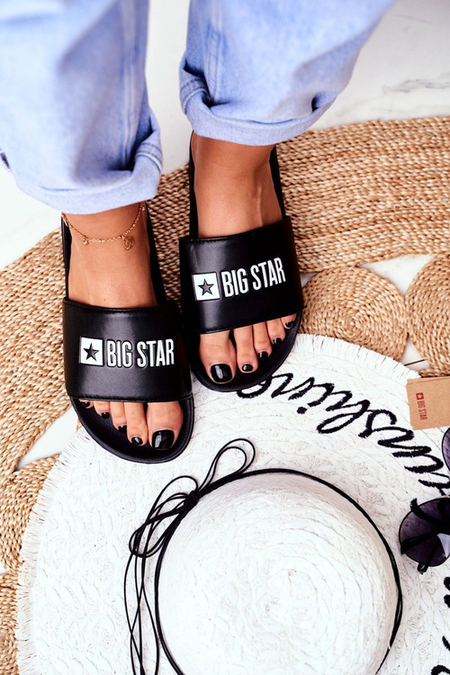 Dámske papuče Big Star Black GG274040