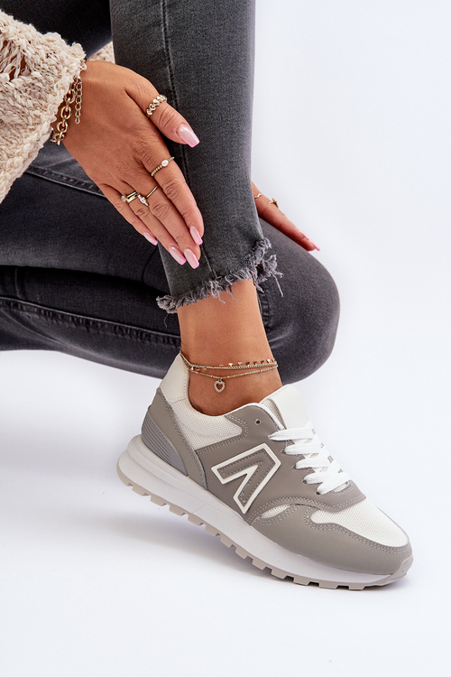 Dámské Tenisky Sportovní Boty Šedé Daisee