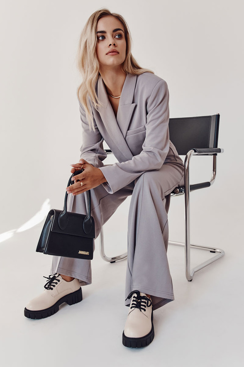 Módní Kůže boty La.Fi 210013BE-PU Béžová