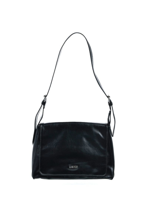 Kabelka Přes Rameno Se Zlatým Řetízkem Big Star OO574048 Černá