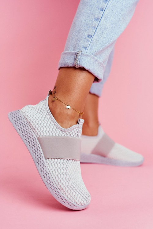 Dámská Sportovní Obuv Slip-on Šedé La Fiesta