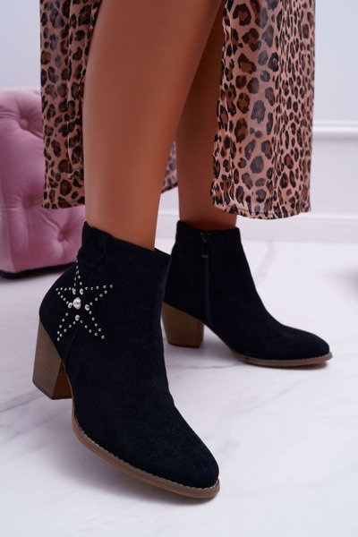 Dámské Kotníkové Boty černé Cowber