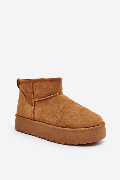 Nízke dámske snehule na platforme Camel Kallins