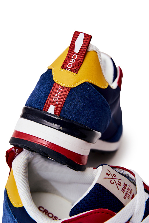 Pánské sportovní boty Cross Jeans JJ1R4008C Navy Blue