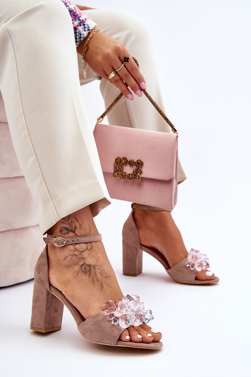 Elegantné sandále s kryštálmi Cameron Cameron