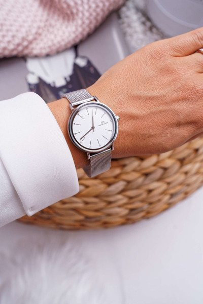 Dámské Hodinky Giorgio & Dario Mesh Stříbrné Oreno