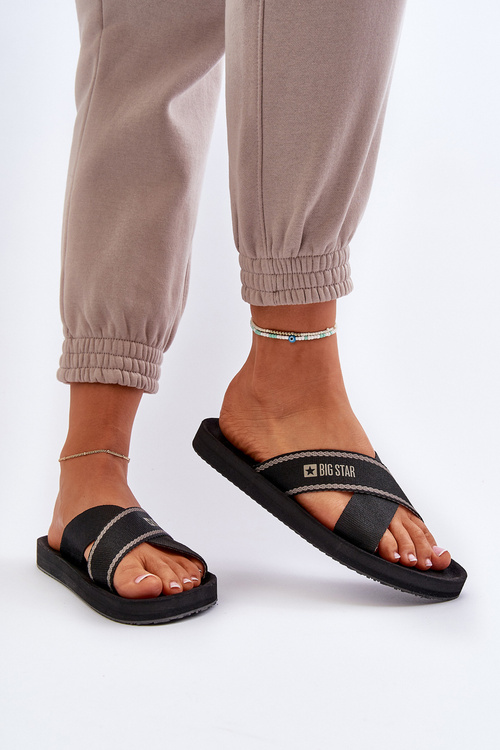 Dámske Žabky Big Star NN274A059 Čierne